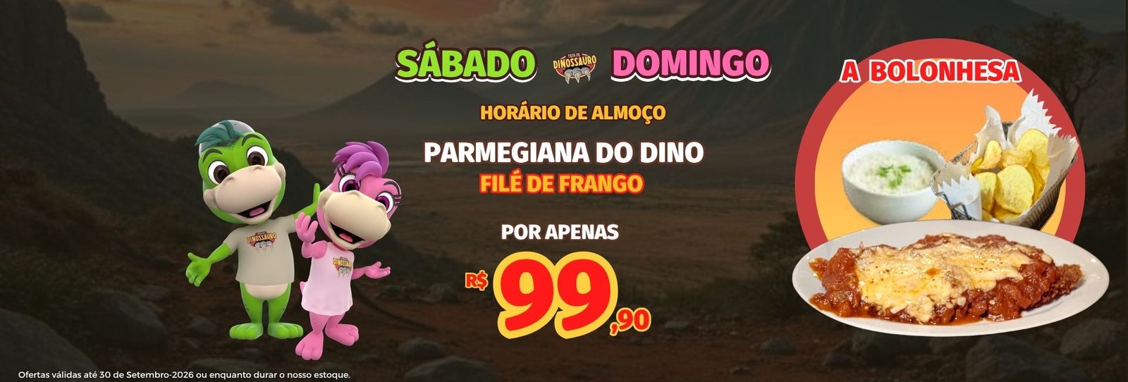 Parmegiana R$ 99,90